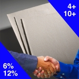 NORTON No-Fil Adalox Paper Sheets (Dry Rub) (Pkt 50 sheets) 230 x 280mm