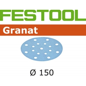 FESTOOL Granat 150mm StickFix Discs 17H (10pkt)