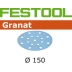 FESTOOL Granat 150mm StickFix Discs 17H (10pkt)