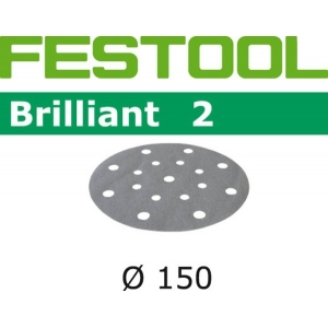 FESTOOL Brilliant 2 150mm StickFix Discs 17H (10pkt)