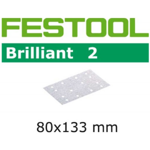 FESTOOL Brilliant 2 80x133mm StickFix Strips 14H (pkt 10)