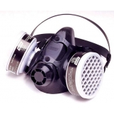 Respirator - North Half Mask Black Silicone Twin Filter M/L
