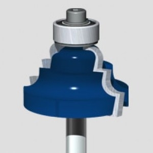 FLAI Router Bit 1/4" Drive-Cove and Bead